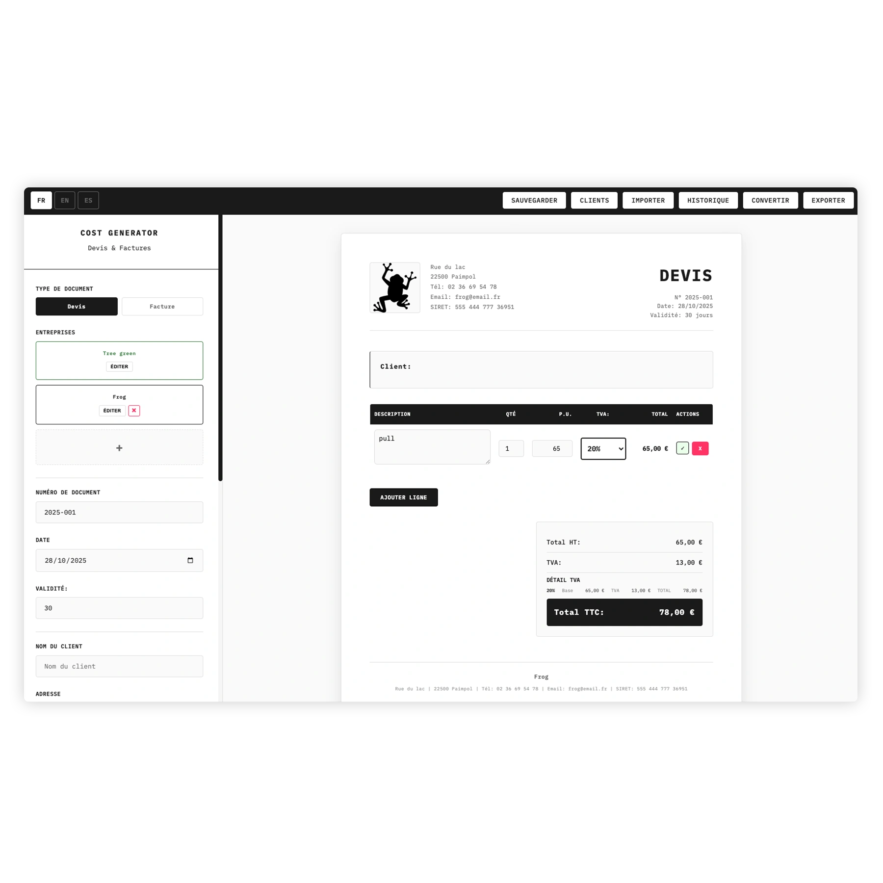 COST GENERATOR - Image 2