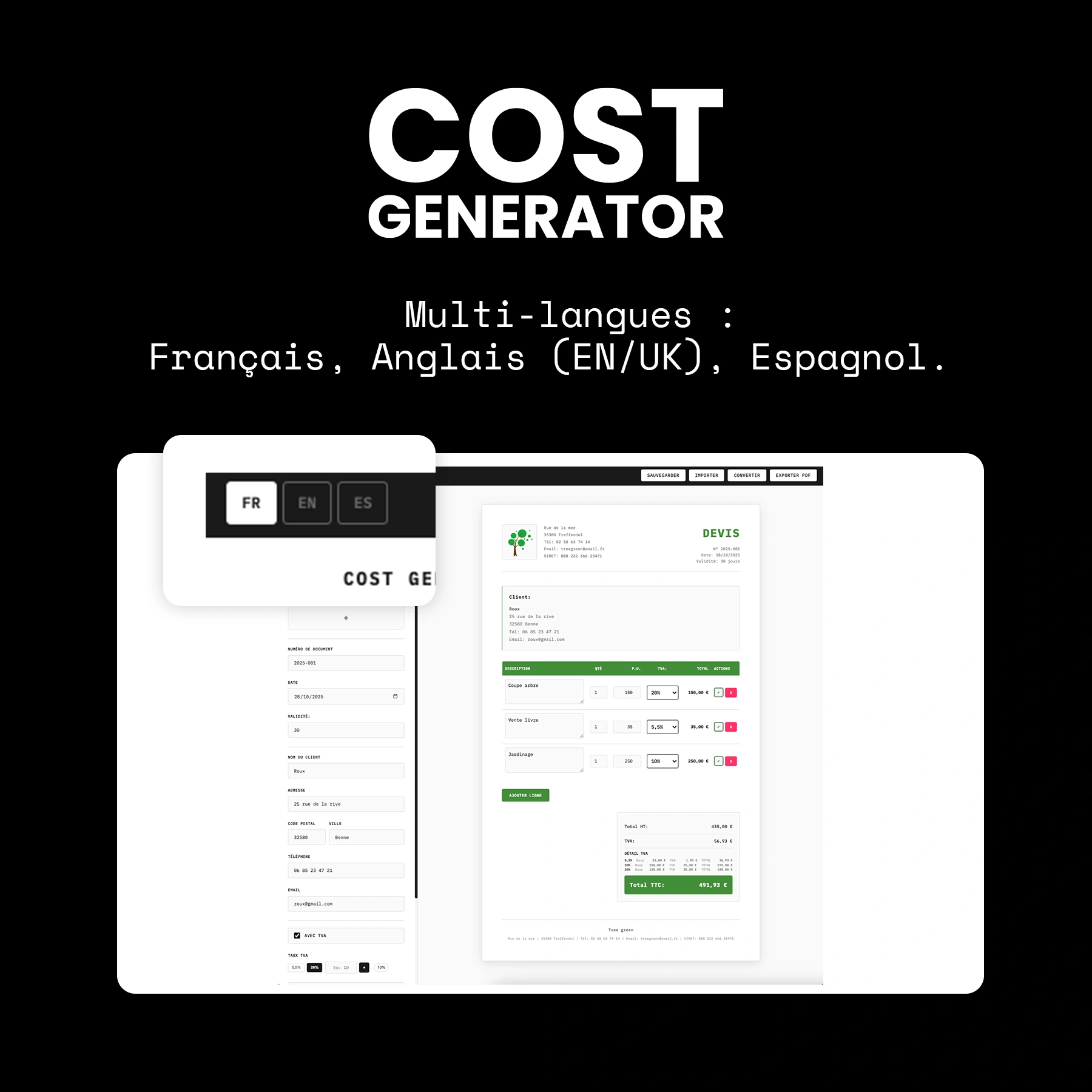 COST GENERATOR - Image 3